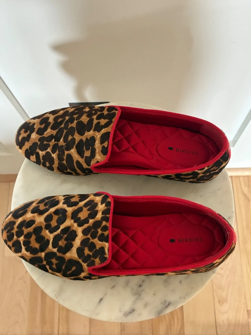 Birdies leopard print Starling flats